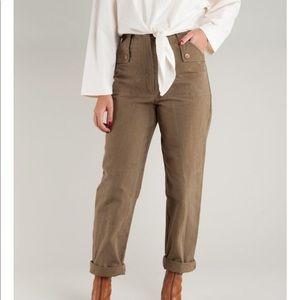 Ilana Kohn Huxie pant size 0 in Umber